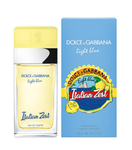 Light Blue Italian Zest, new fragrance 