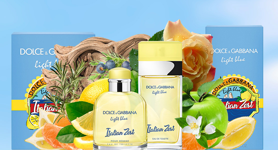 dolce and gabbana light blue italian zest