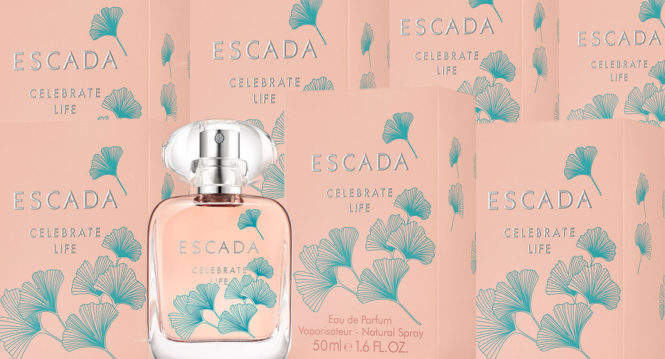 Escada Celebrate Life Eau de Parfum new fragrance for woman 2018