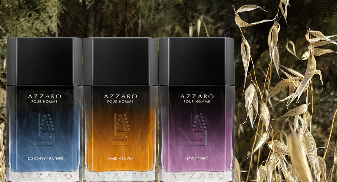Azzaro Sensual Blends new men's fragrance collection