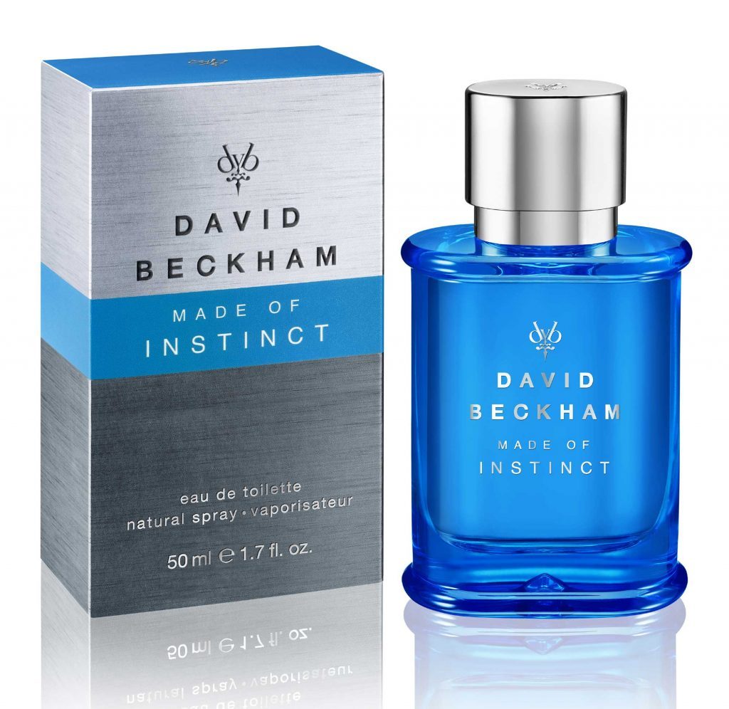 david beckham made of instinct fragrance