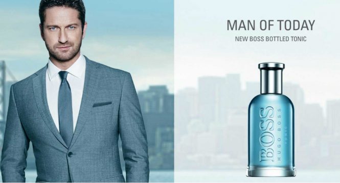 boss bottled advert model
