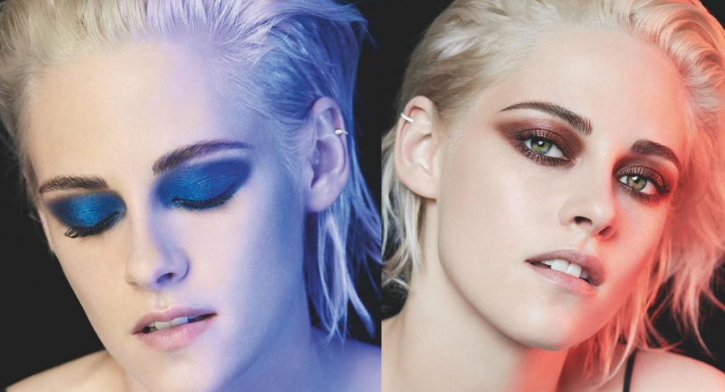 Chanel show Summer 2017 Ombre Premiere Eyes Collection with Kristen Stewart