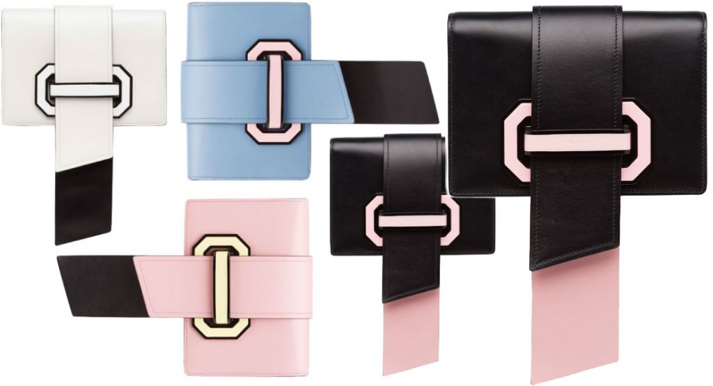 Prada steps out with new Plex Ribbon bags