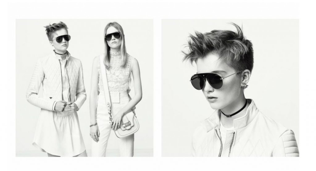 “Dio(r)evolution” sunglasses from the Summer 2017