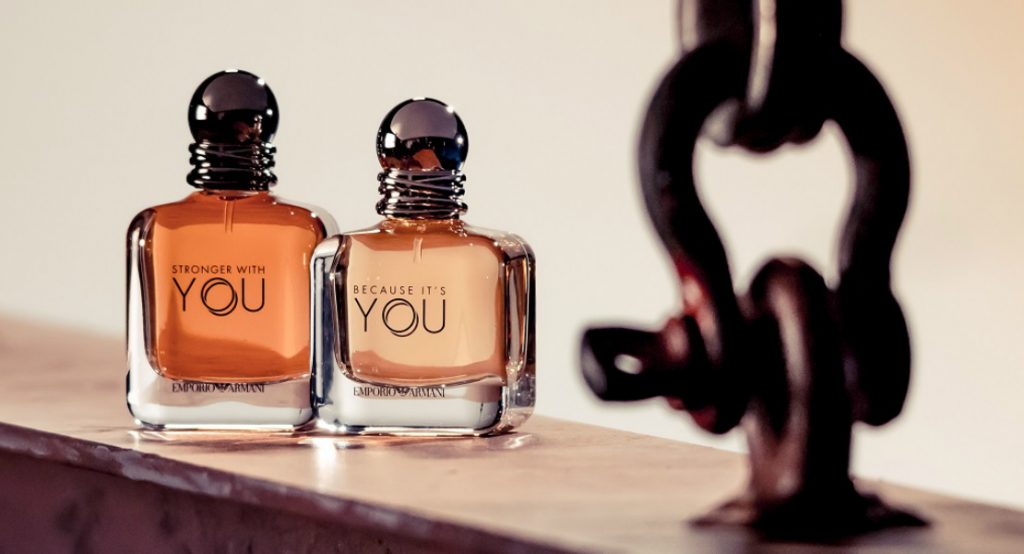 Armani launches Together Stronger duo of fragrances
