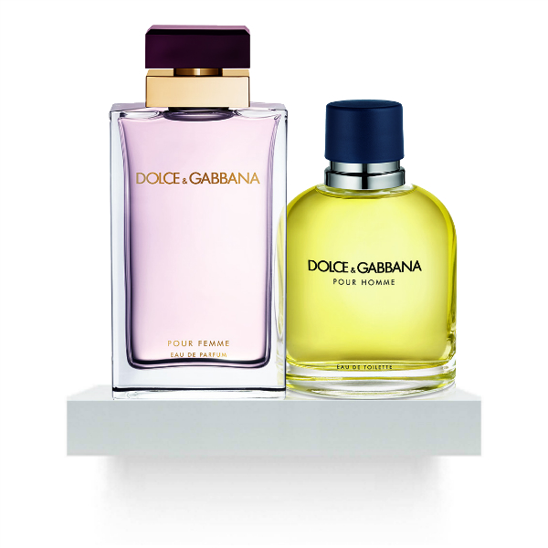 Dolce and Gabbana Pour Femme and Pour Homme