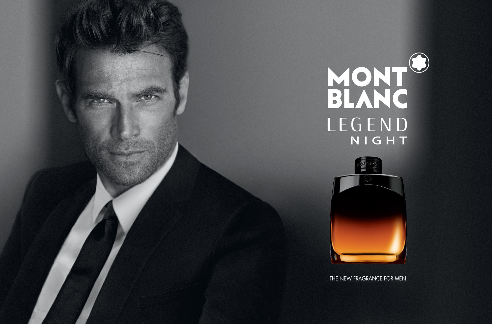 The aromatic notes of clary sage and peppermint, enhanced with cool spices (cardamom) and sparkling bergamot, set the fragrance’s fresh and lively tone. The opening is bright, like the natural radiance of our man’s aura. The middle notes immediately counterbalance this first impression of refreshing coolness with their warm elegance. The precious scents of cedar wood blend well with the floral lavender tones, a classic in men's fragrances, and slightly powdered violet.