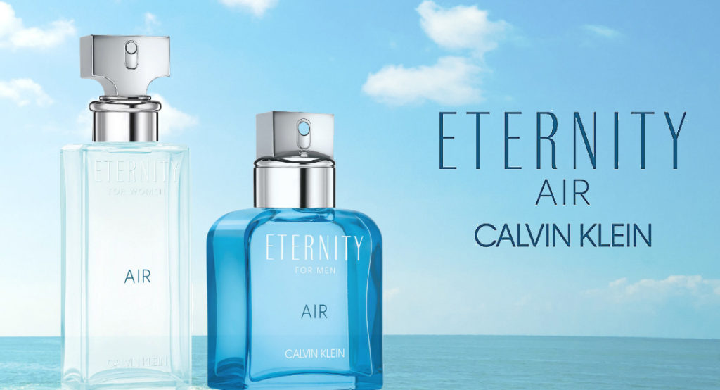 Perfume duo Eternity Air by Calvin Klein