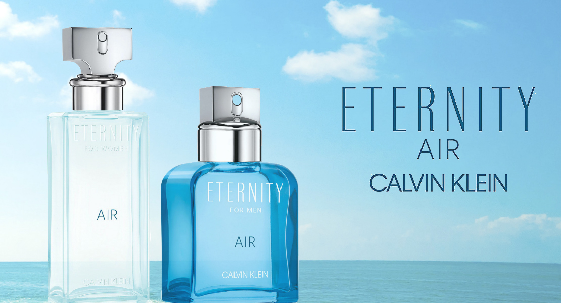 Perfume duo Eternity Air by Calvin Klein | Perfume and Beauty magazine
