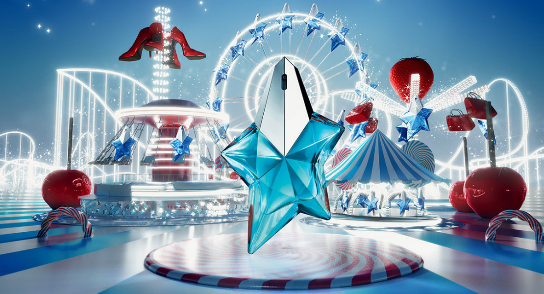 Angel Fruity Fair by Thierry Mugler, a fragrance synonymous with gaiety and festivities