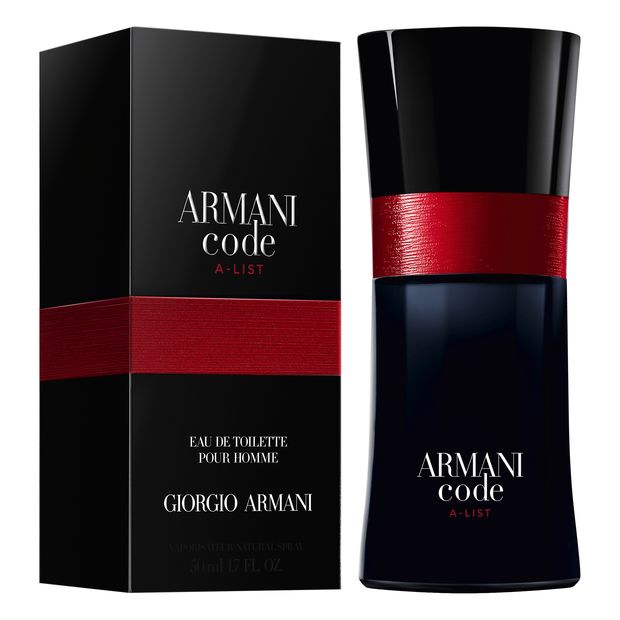 Armani Code A-List new fragrance