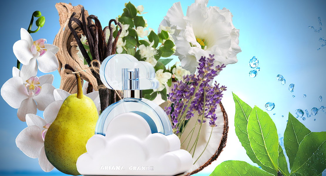 Cloud Ariana Grande new perfume