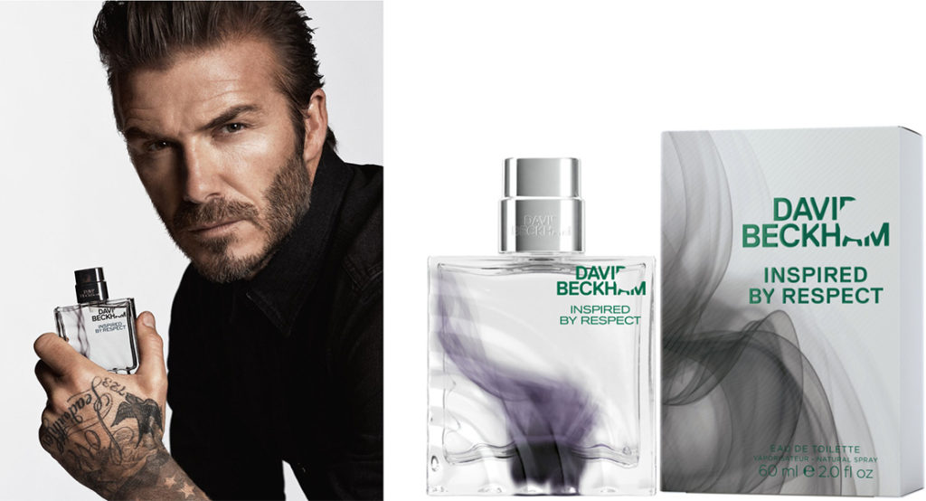 David Beckham Inspired By Respect | Reastars Perfume and Beauty magazine