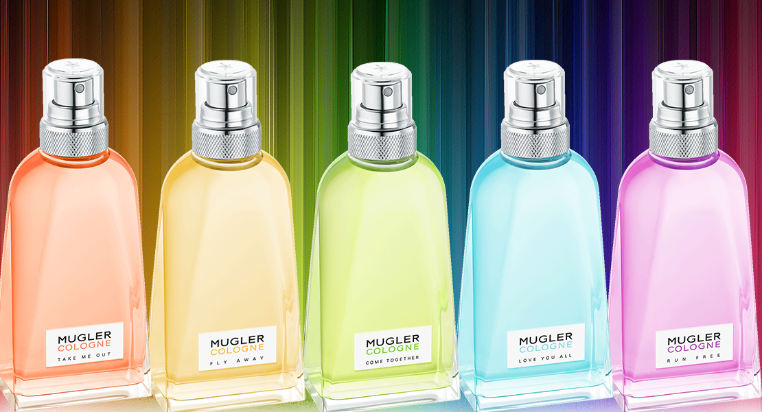 New Mugler Cologne Rainbow Collection at Reastars.com