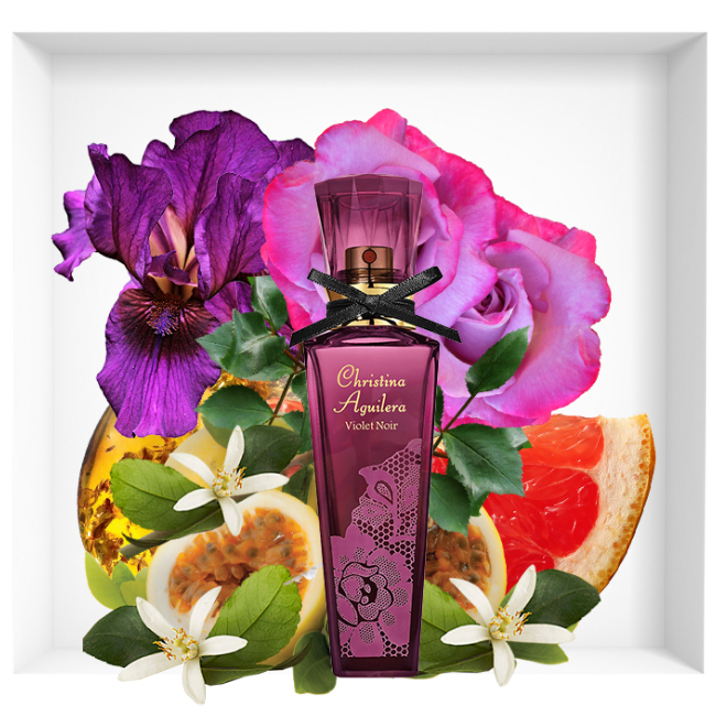 Violet Noir Christina Aguilera for women new fragrance 2018