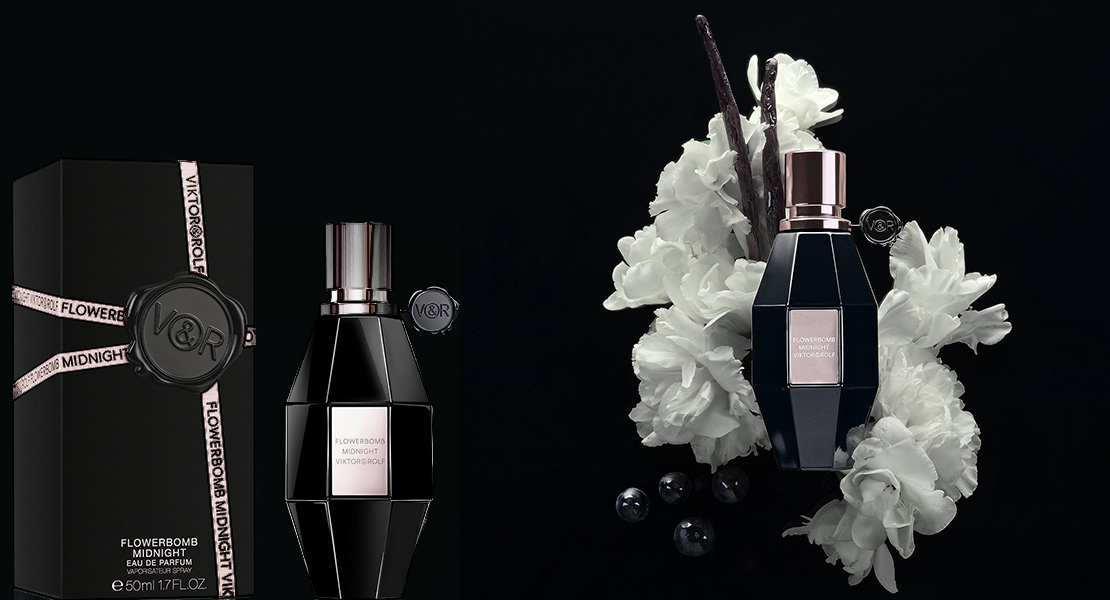 New fragrance Flowerbomb Midnight Viktor & Rolf new fragrance